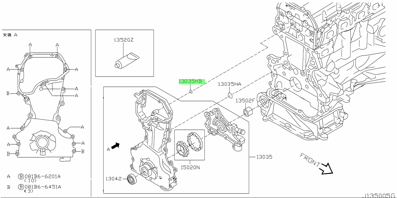 Nissan 15066 6n204